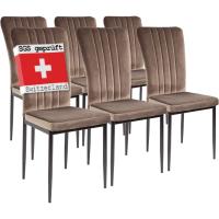 Silla de Comedor, Juego de 4 sillas, Negro - details 18