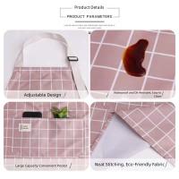 Nuevo delantal de cocina transpirable, bata de cocina resistente al desgaste de poliéster, Baberos para cocinar de estilo coreano para mujeres y niñas - details 2