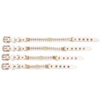Collares de perlas ajustables para perros y gatos, collar de cristal ostentoso con diamantes de imitación para gatos, joyería de lujo, perlas artificiales - details 12