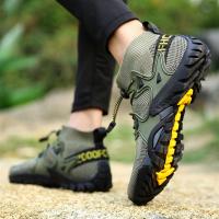 Nuevos zapatos transpirables para deportes al aire libre, senderismo, buceo, zapatos voladores para hombres y mujeres, resistentes al desgaste, antideslizantes, talla grande 36-47 - details 15