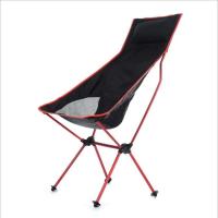 Silla plegable portátil para acampar al aire libre, respaldo largo, silla de pesca en la playa - details 2