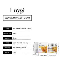 La crema reafirmante de cera de abejas cuida suavemente la piel facial hidratada, la elasticidad, la crema facial hidratante diaria y el cuidado de la piel. - details 0