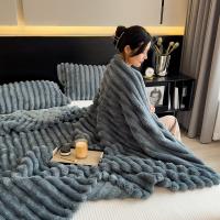 Bonenjoy-Manta de felpa de Color sólido, Sábana, toalla de sofá, manta de siesta, chal de viaje, regalo festivo, mantas de cama esponjosas (sin funda de almohada) - details 4