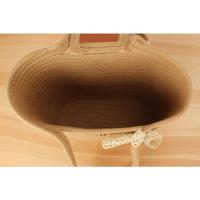 Bolso de Hombro para Mujer de Gran Capacidad Tejido de Paja Bolso de Mano Versátil de Alta Gama para Ir a Trabajar Primavera 2025 - details 8