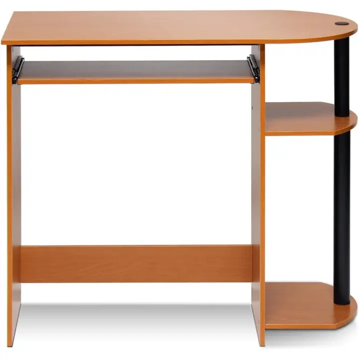 Escritorio De Computadora, Madera, Cereza Clara/Negro, Talla única - 1