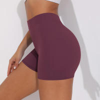 Pantalones cortos Fiess para mujer, pantalones cortos de cintura alta para ciclismo, gimnasio, yoga - details 66