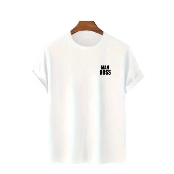 Camiseta Casual de Manga Corta para Hombres Algodón Puro, Impreso Gráfico, Elástica y Transpirable - 1