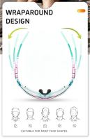 Kapvoe-gafas de sol fotocromáticas para deportes al aire libre para hombre, lentes de ciclismo de montaña, para correr, Color Rojo - details 11