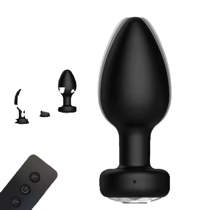 Leten Vibrador Anal Control Remoto Inalámbrico Masaje Prostal Juguete Sexual para Adultos - 1
