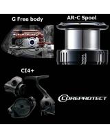 SHIMANO-Carretes de pesca giratorios MIRAVEL 2022, C2000S, C2000SHG, 1000, 2500HG, 2500S, 2500SHG, C3000, C3000HG, 2500, 4000XG, C5000XG, 4000 - details 2