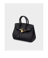 Bolso de hombro de cuero para mujer, bolso Kelly, Lychee Platinum, versátil, regalo para niñas, accesorios para atuendo, moda - details 26