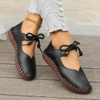 Zapatos planos informales para mujer, zapatillas deportivas con cordones para caminar, zapatos de diseñador para correr, Verano - details 4