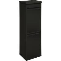 Contenedor de basura y reciclaje de acero de 2 compartimentos con bandeja superior |   2x17L (34L) |   Cubos de basura de cocina |   Contenedores de Reciclaje para Casa u Oficina - details 3