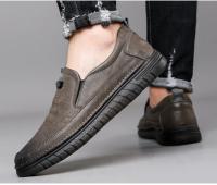 Mocasines de alta calidad para exteriores, cómodos, a la moda, suaves, clásicos, antideslizantes, hechos a mano, zapatos casuales de hombre de cuero vacuno. - details 11