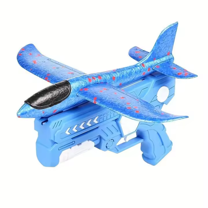 Juguete de disparo de avión, avión de color aleatorio, juguete de tiro al aire libre para niños - 1