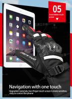 Guantes de Motocicleta para Invierno Cálidos, A Prueba de Viento, Pantalla Táctil, Antideslizantes, Talla M-XXL - details 7