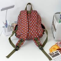 Mochila de gran capacidad con dibujos animados de Lucky Star, mochila escolar con cordón y múltiples bolsillos de estilo coreano, bolsa de nailon Y2K para senderismo y acampada para estudiantes - details 18