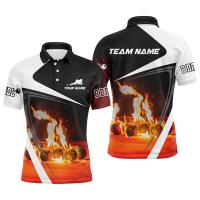 Nuevas camisetas gráficas de billar para hombres, camisa de manga corta con estampado 3D de nombre personalizado informal de verano, camiseta holgada y transpirable - details 2