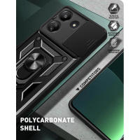 Funda de lente de cámara de lujo con cubierta deslizante compatible con Xiaomi Redmi 13C Poco C65 Protección - details 3
