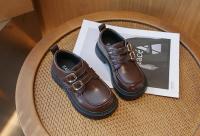 Zapatos de cuero antideslizantes para niñas, mocasines versátiles de fondo suave, estilo coreano, Britishi, otoño, 2024 - details 12