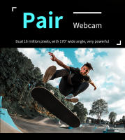 Cámara Wifi de doble lente 4K HD, gran angular de 170 °, microvideocámara deportiva para exteriores, visión nocturna, vigilancia del hogar, grabadoras de conducción de automóviles - details 4