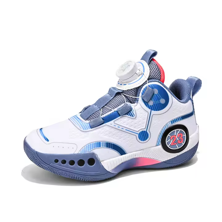 Zapatillas de Baloncesto para Niños Zapatos Deportivos Transpirables y Resistentes al Desgaste - 1