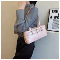 Bolso para axilas con textura premium, bolso de hombro portátil informal versátil de estilo simple para mujeres de moda - details 19