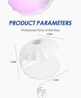 -máquina de secado de uñas, lámpara LED UV, USB, Mini carcasa de esmalte de Gel portátil, cargador único, herramienta de Arte de manicura pequeña - details 2