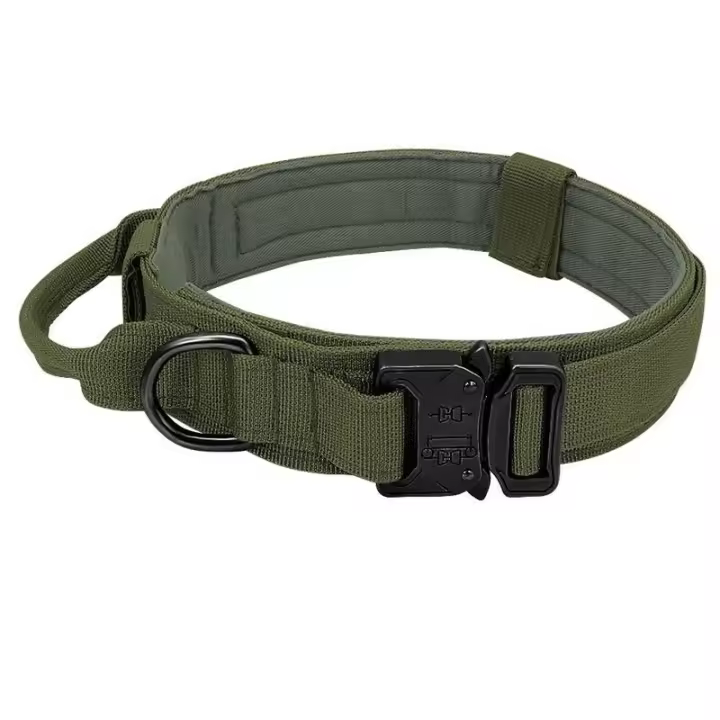Collares Nailon Perros, Collar de entrenamiento duradero mascotas, ustable para Perros medianos y grandes - 1