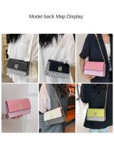 CH Multi Emed-Bolso cruzado clásico para mujer, bolso de hombro, marca de moda, diseño de Color puro, mochila de lujo de alta gama - details 6