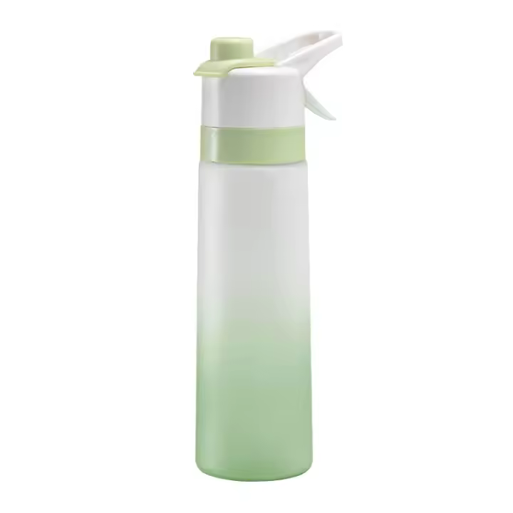 Botella de agua de 700ml para niñas, taza de agua para deportes al aire libre, Fitness, botella pulverizadora de gran capacidad, botellas de viaje sin BPA - 1
