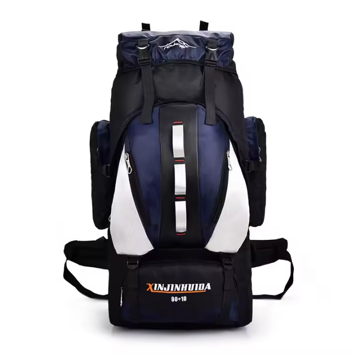 Mochila GRANDE de 100l para hombre y mujer, bolso de hombro de viaje para escalada al aire libre, impermeable, para senderismo - 1