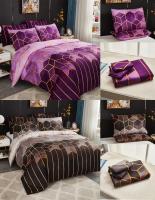 Juego de funda nórdica para edredón, juego de ropa de cama de lujo, individual, doble, Queen y King - details 6