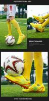 Nuevos zapatos de fútbol para hombres, botas de fútbol antideslizantes TF/FG para niños, zapatillas tobilleras profesionales, zapatos deportivos cómodos Unisex 36-45 - details 5