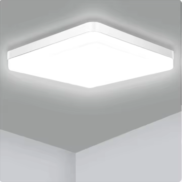 Lámpara de Techo LED Moderna Panela LED Cuadrada para Dormitorio, Oficina, Cocina - 1