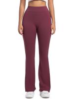 Pantalones de cintura alta para mujer cómodos, elásticos, estilo feliz - details 18
