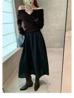 Botas vaqueras retro elegantes con punta en V, tacón grueso arrugado y estilo occidental. - details 13
