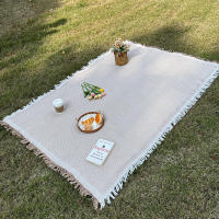 1 alfombra de Picnic portátil impermeable de 90-150cm Material de algodón PE Ideal para playa y Camping al aire libre - details 7