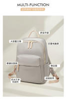 Mochilas Mochila para ordenador portátil para mujer Bolsas de viaje de negocios Mochila grande para portátil de 15 pulgadas Mochila urbana impermeable para viajeros Diseño de lujo Tela Oxford impermeable Tela duradera - details 3