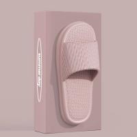 Pantuflas de plataforma gruesa ZHIDA, pantuflas de nube con suela suave de EVA, sandalias de verano para la playa, chanclas antideslizantes para mujer, pantuflas de baño para el hogar - details 7