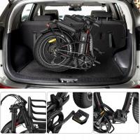 FAFREES F20 MAX Bicicleta Eléctrica Plegable, Frenos de Doble Disco + Cambios SHIMANO, Luz Solar, Neumáticos de 20*4,0 pulgadas de ancho, Batería de 48V 22.5Ah, Motor de 250W, Velocidad Máxima de 25km/h, Alcance de 100-120km, Pantalla LCD, Gris - details 9