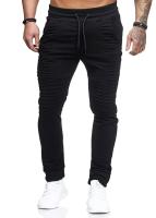 Diseño deportivo a rayas de hip-hop para hombre, pantalones Fiess, otoño e invierno - details 8