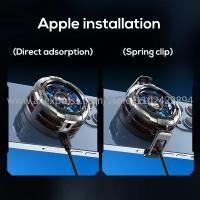 MEMO CX08 2 en 1 Enfriador de Teléfono Termoeléctrico y Cargador Inalámbrico Basado en Semiconductores para Teléfonos iPhone y Android - details 11