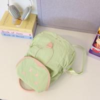 Mochila con cordón de fresa de Color dopamina, mochila de nailon de fruta impermeable de estilo coreano, mochila de viaje de gran capacidad - details 19