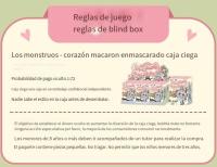 Bubble materab Heart Macaron peluche muñeca regalo de caja ciega - details 4
