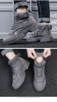 Botas tácticas militares de combate para hombre, zapatos de senderismo al aire libre, antideslizantes, ligeros, botines para el desierto, Invierno - details 14