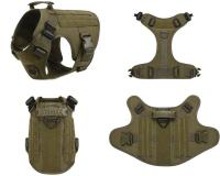 Correa para perros grandes, chaleco de entrenamiento para caminar, arnés y collar para perros de todas las razas, pastor alemán Malinois - details 11