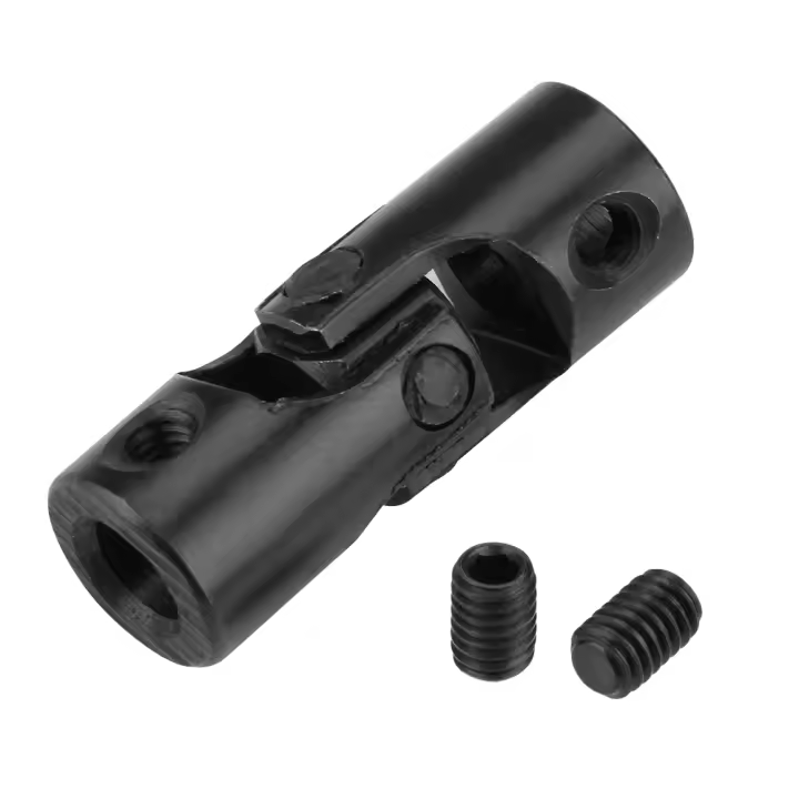 Ensamblaje de eje de transmisión, conector de Motor de acoplamiento de eje, junta Universal de dirección DIY, 6x12x34mm - 1