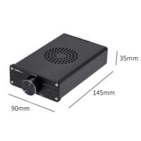YJCO D325D TPA3255 Mini amplificador de Audio Digital para PC de escritorio de doble canal, sistema estéreo de Audio para el hogar, negro - details 1