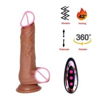 Consoladores vibradores Leten realistas para pene, consolador de empuje, vibrador para mujeres, vibradores con Control remoto, juguete sexual Anal con ventosa - details 8